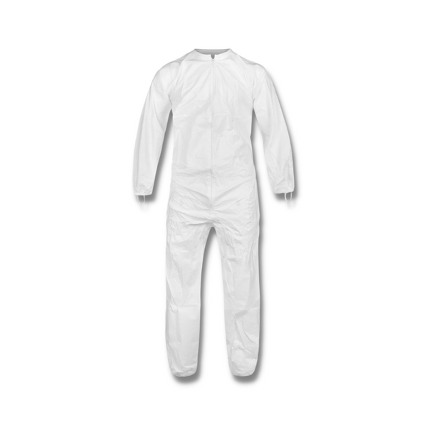 Sterile Coveralls:. Elastic Wrists/Ankles, Lakeland, Cleanroom, Individually Packaged, Med-5XL, 25/Case, LA-CTL417CS