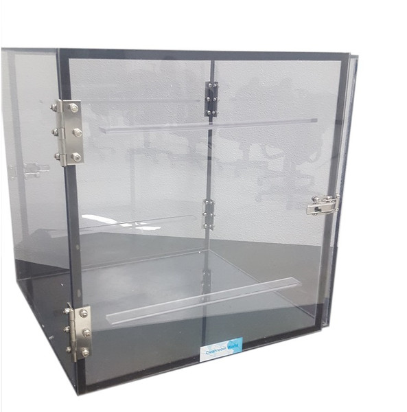 Acrylic Pass Throughs, 18”W x 18”D x 18”H, Clear Polycarbonate, CRW-PC858