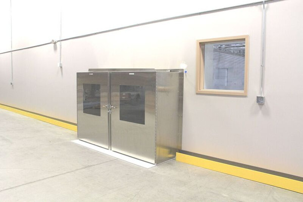 Cart Pass Throughs; Stainless Steel, 72"Wx60"Hx48"D, Mounting Trim Kit,CAP-18FMD-SST-72Wx60Hx48D