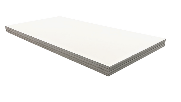 Cleanroom Ceiling Tiles, Single Sided Covered Vinyl, 24"x 48", 4/Pack, Price Per Pack, WW-3270-24