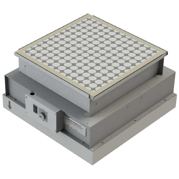 Motorized HEPA Filters; Cleanroom Ceiling Filters, 24"x 24",  NO Speed Control, Power Cord, CAP-109BL-224-H