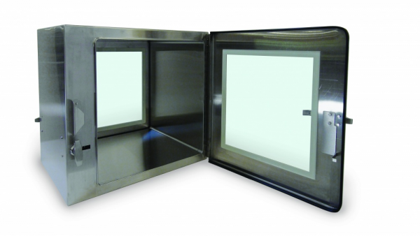 Fully Welded Pass Throughs: Coved Corners, Mechanical Interlock, CAP-18WFB-SST