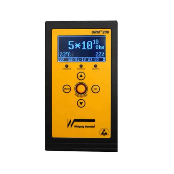 Pocket Digital Surface Resistance Meter: Data Logging, Carrying Case, TT-SRM200K