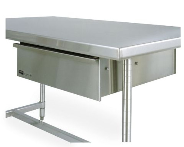 Metro Table Drawers, Chrome, 14"W x 28"L x 5 3/4"H, IM-WTD21C: