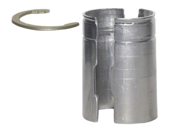 Split Sleeves: Aluminum, Zinc Rings, Replace Plastic Sleeves, Eagle, EA-A208909