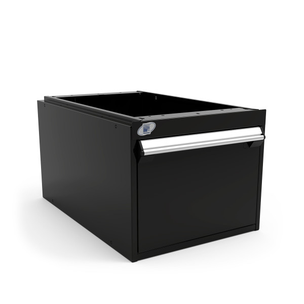 Light-Duty Drawer Unit, 18"W x 27"D x 15"H, Stainless Steel, RU-LD75-4202: