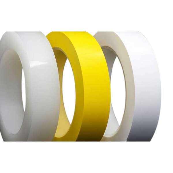 Cleanroom Tape:. Wafer Box Tape, Polyethylene, Acrylic Adhesive, Medium/High Adhesion, ISO 4 to ISO 6, Price Per Roll, WW-1110-P3