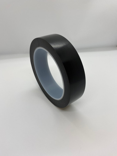 Cleanroom Electrical Tape:. Vinyl, Rubber Adhesive, ISO 4 -ISO 6, Black, Price Per Roll, WW-1161BK-PJD