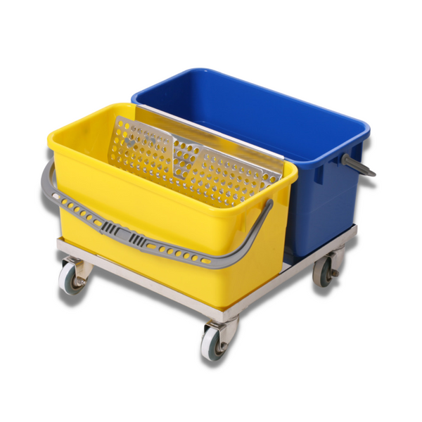 Mop Buckets:: MicroNova SlimLine, Yellow, No Casters, 6 Gallon, MN-B-7YE