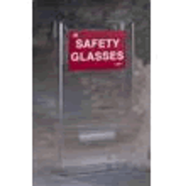 Safety Glass Dispensers, 8"W x 15"H x 4"D, AK-229-11