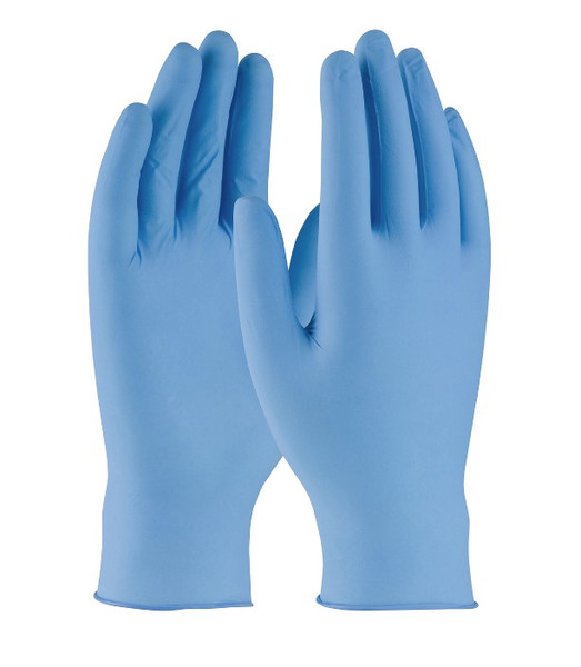 Nitrile Gloves, Powder Free with Textured Grip, 5 Mil, XS-2XL, PI-BQF12