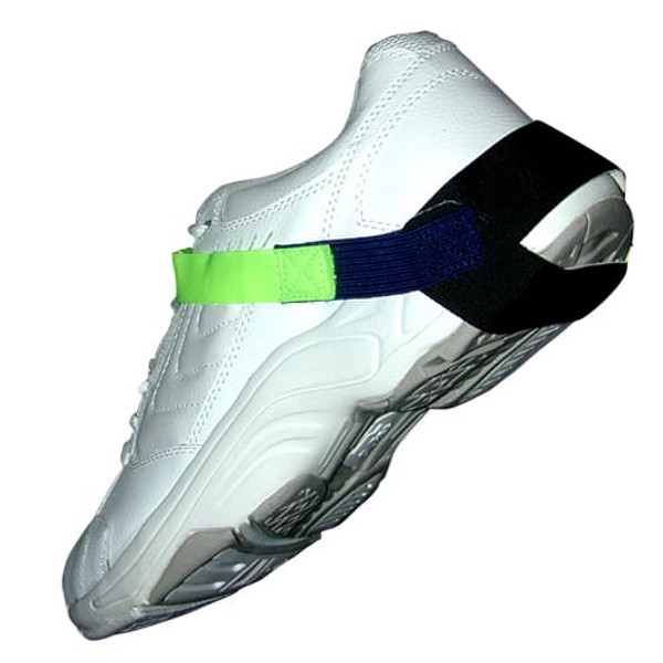 Heel Grounders:. High Visibility, Velcro Closure Strap, 1 Meg Resistor, Yellow, TT-HG1390-YL