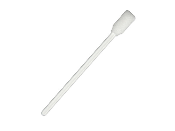 Cleanroom ESD Swabs:; Lab Tips, Large, Open-Cell Foam, 5" Total Length, 100 Swabs Per Pack / 10 Packs Per Case, BRK-LT000125.10