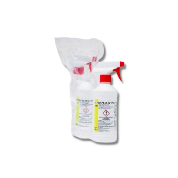 STERI-PEROX:. Hydrogen Peroxide, 3%, 16oz Trigger Spray, Sterile, 12/Case, VA-SPER-16Z-3%