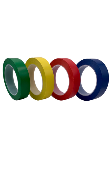 Vinyl Cleanroom Tape:: Rubber Adhesive, Plastic Core, ISO 5 Class 100, Price Per Roll, MN-CR100PC