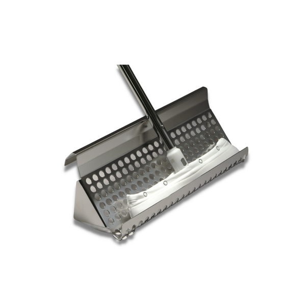 Cleanroom Mop Wringer:: MicroNova, Slim-T, Fits T-Mop or Squeegee Style Mops, Electropolished Type 304 Stainless Steel, MN-W-9