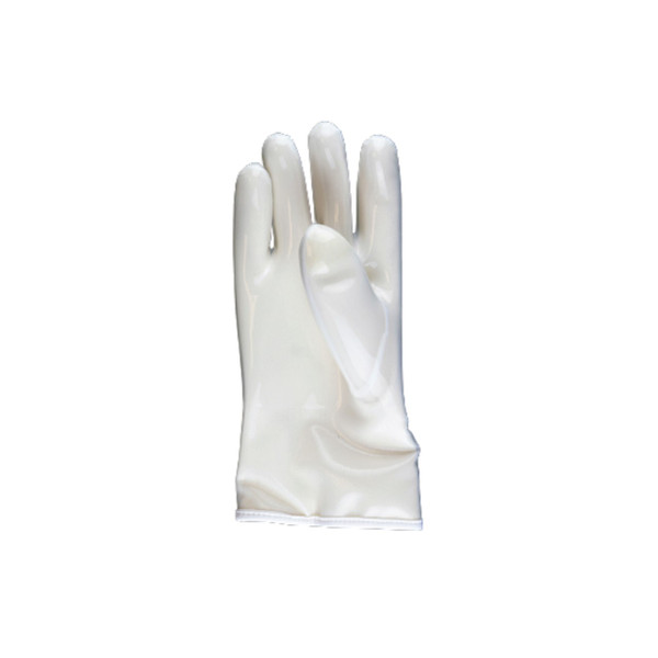 Heat Resistant Gloves:. Cleanroom,  Autoclavable, Mid-Temperature, 78 F to 450 F, Wet or Dry, 12" Long, M-XL, QR-70G