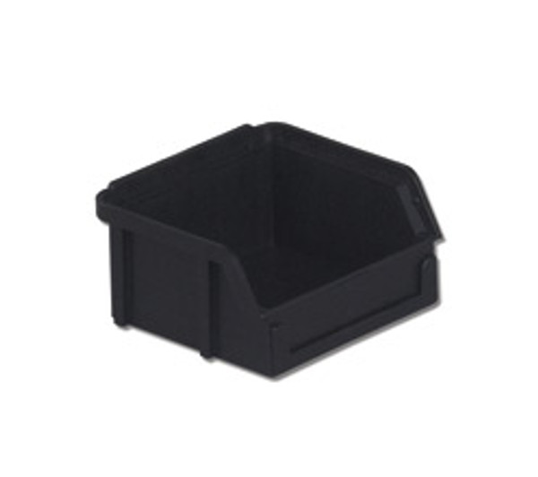 ESD Parts Bins: Conductive, Black, 18.5"Lx 11.6"Wx 7.1"H, 6/Case, Price Per Case, LB-PB50-FXL