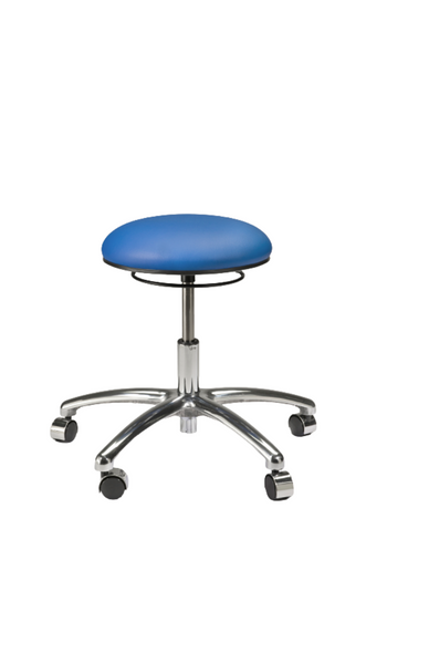 Lab Stools With Wheels:. 3 Height Ranges, 2 Colors, Dual Wheel Casters, GK-1000