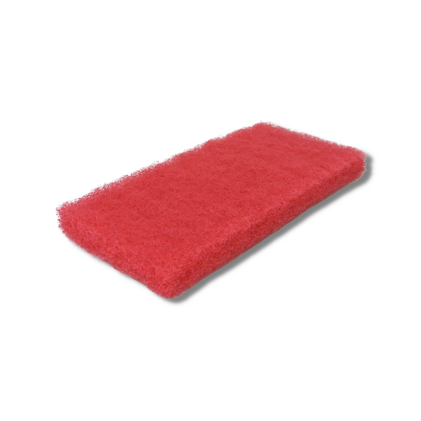 Cleanroom Scrubbing Pad,. Medium Duty, Medium Grade, Sold by the Case, Red PF-5300