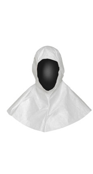 DuPont Sterile Tyvek Hoods:. Open Face, Cleanroom, Individually Packaged, Universal Size, 100/case, DU-IC668BWH000100CS