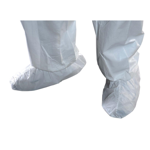 Cleanroom Shoe Covers, SafeStep, For Most Abrasive Floors, XL, White, 100 pairs/case   AP-SH-E1713-BH