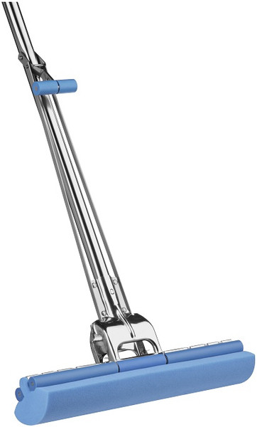 Mops:: Stainless Steel, 14” Wide, Handle 48” Long, Sponge Included, Roll-O-Matic, Autoclavable, RM-118550