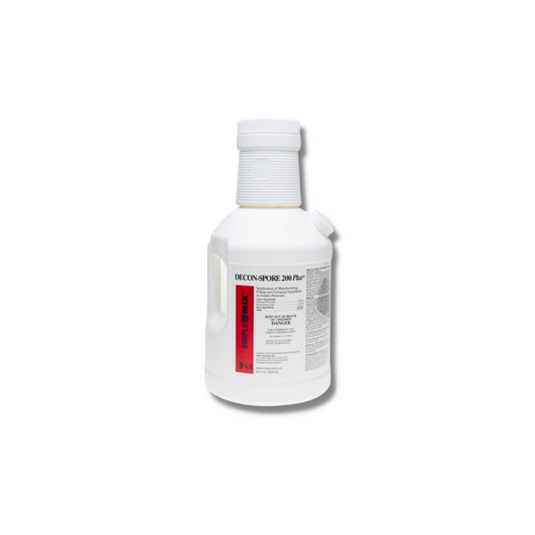 DECON-SPORE 200 Plus:. Simple Mix 1/2:128, Non-Sterile, 4 Gallons/Case, VA-DS200-05-1/2ZA