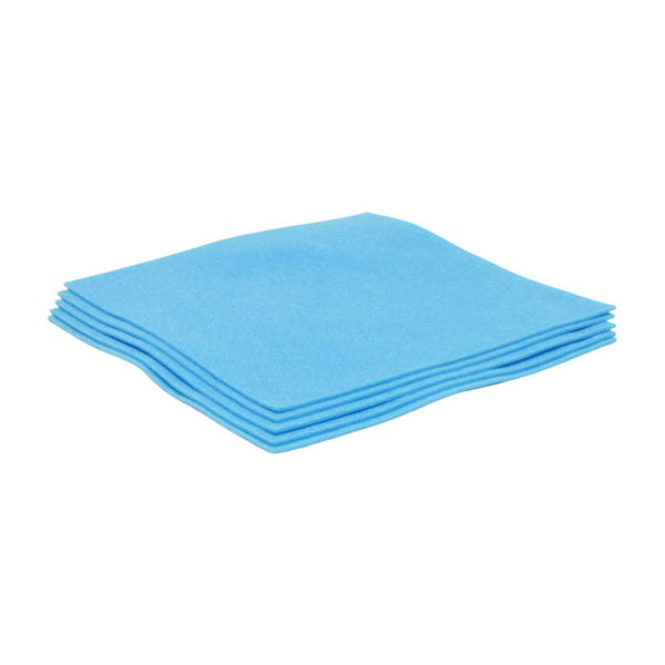 Cleanroom Wipers,. Poly Foam, Blue, 12" x 12" x 1/8", Price for 25, PF-22-75