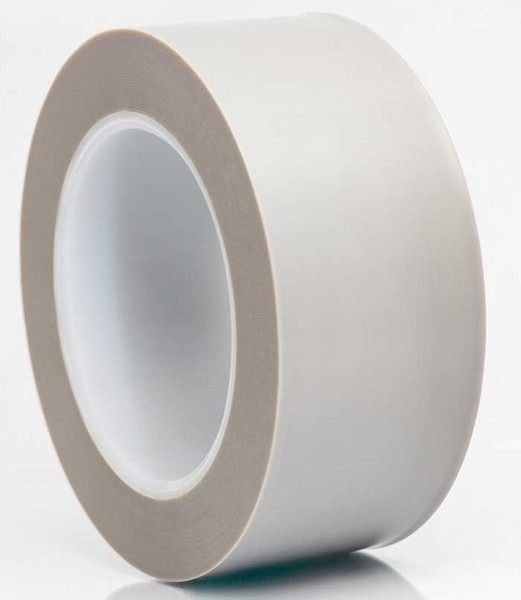 High Temperature Cleanroom Tape, Teflon, Silicon Adhesive, ISO 4 -ISO 6, Gray, Price Per Roll, WW-7243TF-P3D