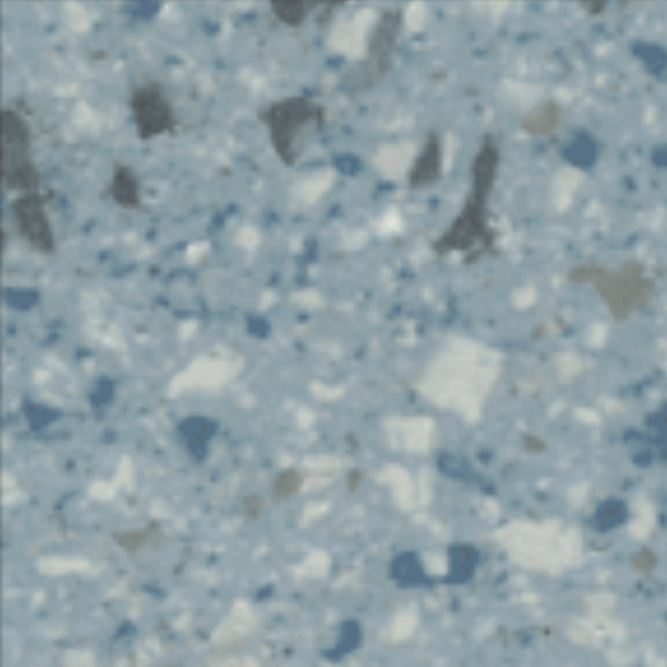 Cleanroom Flooring: Conductive, Seamless Vinyl, Electronic Blue, DA-ESD-483