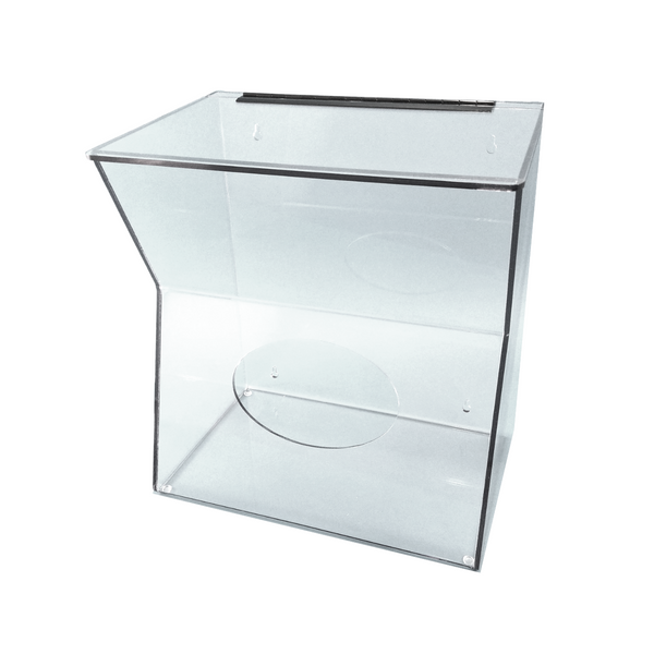 XL Storage Bin Dispensers, Front Access Hole, 16.5"W x 18"H x 10"D, SC-SBD-18-PETG