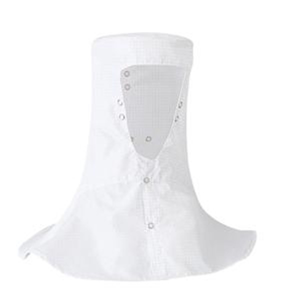 Washable Cleanroom Hoods: Snap Front, Open Face, XS-XL, FI-CHM