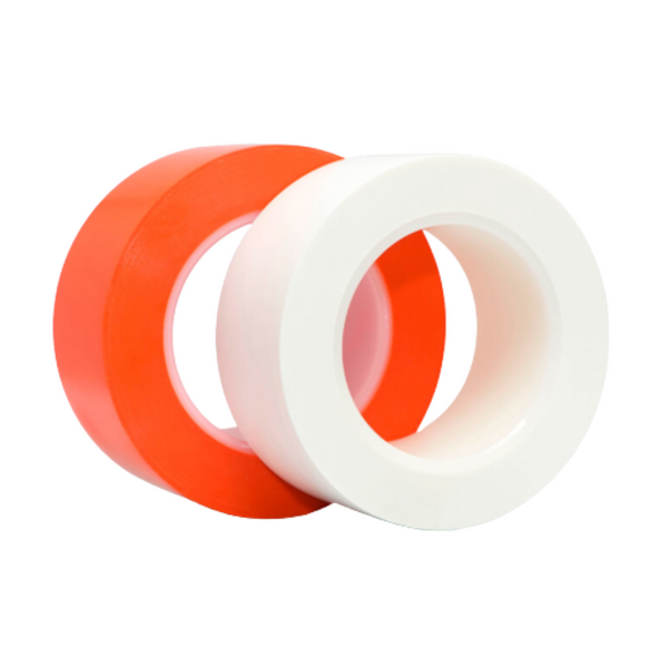 Cleanroom Tape:. Vinyl, Rubber Adhesive, Medium Tack, ISO 4 - ISO 6, Price Per Roll, WW-1160-P3D