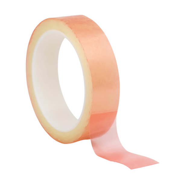 Cleanroom Tape:. Double Sided, Polyester, Removable Acrylic Adhesive, ISO 7 - ISO 8, Clear, Price Per Roll, WW-0520CL-P3S