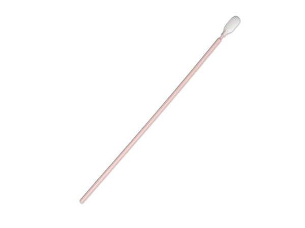 Berkshire Cleanroom Swabs:; Polyester Lab-Tip Swabs, 6.38" Total Length, Long Nonwoven Polypropylene Handle, 100 Swabs Per Pack / 10 Packs Per Case, BRK-LTN1465.10