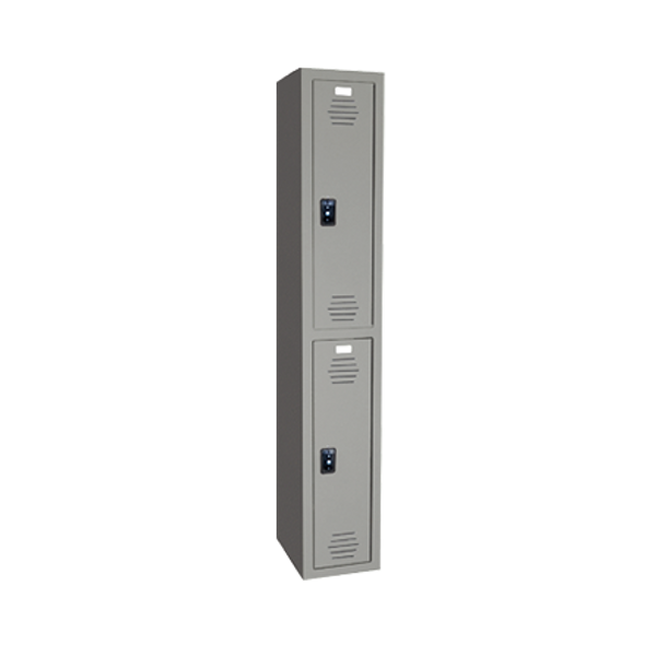 Plastic Locker, Two Tier, Multiple Sizes and Colors, AS-2TIERP