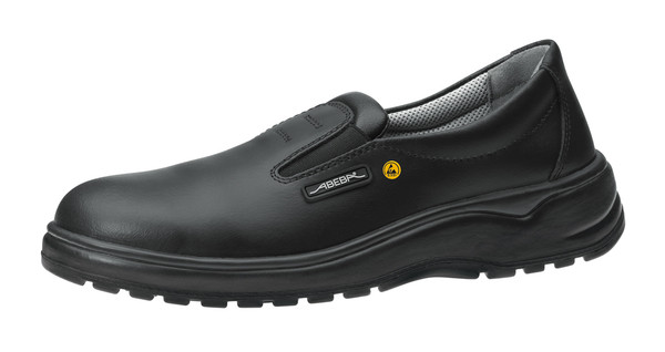 ESD Cleanroom Shoes:: Slip On, Slip Resistant, Unisex, Black, Sizes: 35-48, AB-7131137