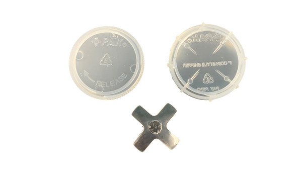 Coin Wafer Shippers:: Fits 1.5" (38mm) Wafer, Translucent Polypropylene, Sold in Pack of 10, RT-eWB0325-ASSY-1