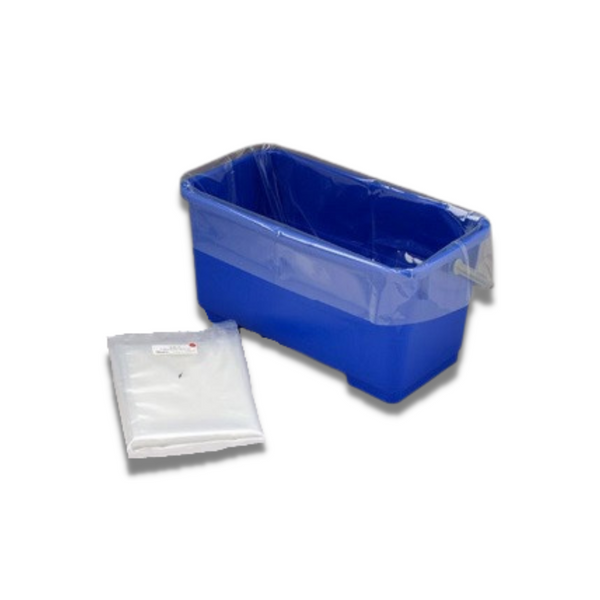 Bucket Liners:: Irradiated, 24" x 24", LDPE/Nylon Blend, Individually Packaged, 24/case, MN-BKL-2424IR