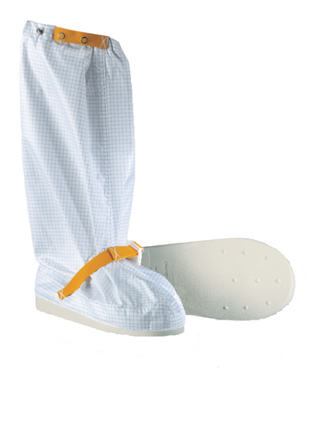 Washable Cleanroom ESD Boot Covers: Chemstat ESD 939 Sole,  XS-XL, FI-CB293