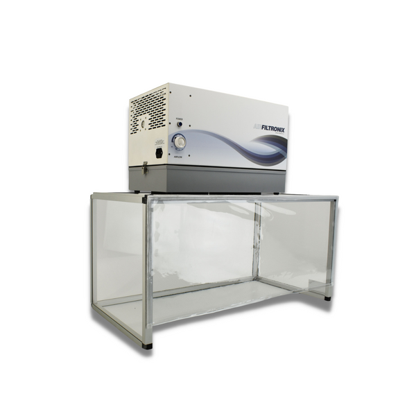 Ductless Fume Hoods, Table Top, Chemical Containment Hoods, 34"W x 17"D x 17"H, AF-G-36