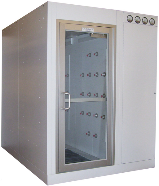 Cleanroom Air Showers; 2-Unit Tunnel, Low Profile, CAP-701LP-ST2-49108