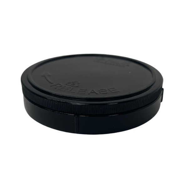 ESD Coin Wafer Shippers:: Fits 2" (50mm) Wafer, Black Polypropylene, Sold in Pack of 10, RT-eWB0021-ASSY-2