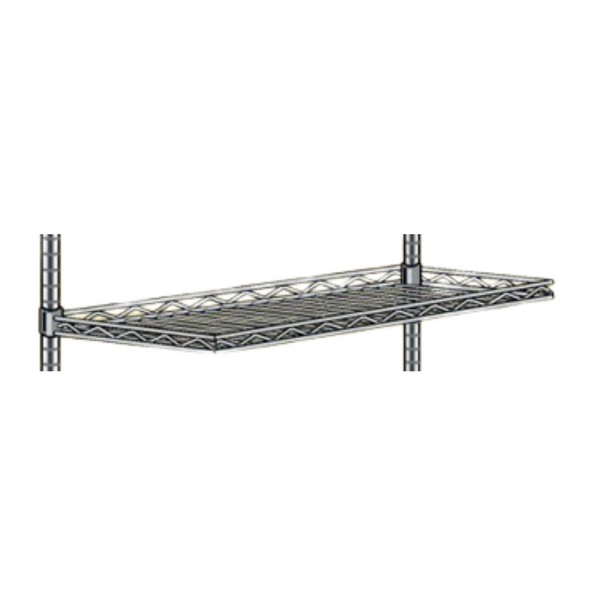 Metro Table Accessories, Cantilever Shelf, Stainless Steel, 12"x 54", IM-1254CHS: