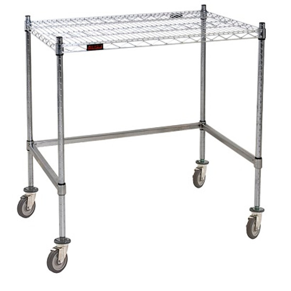 Cleanroom Tables:. Casters, "C" Frame, EA-MWS