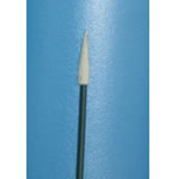 Cleanroom Swab: ESD Pointed Foam Tip, 3/4"L, 3" Green Nylon Handle, LT-SF13ESD