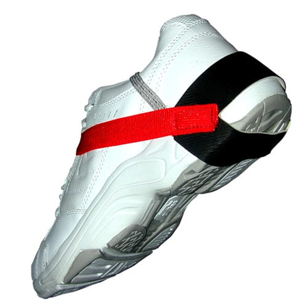 Heel Grounders:. Velcro Closure Strap, 1 Meg Resistor, Red, TT-HG1360-RD