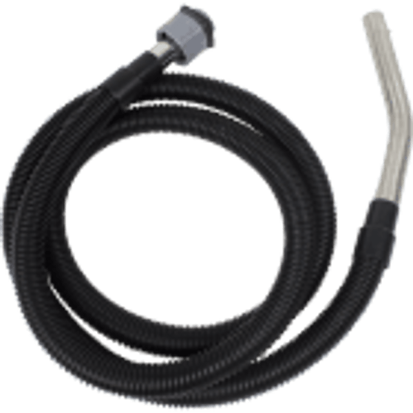 Cleanroom Vacuum Accessories:. 10' Conductive Plastic Hose with Stainless Steel Tube, Replacement Part for Nilfisk GM80 Vacuums, NI-1408474000