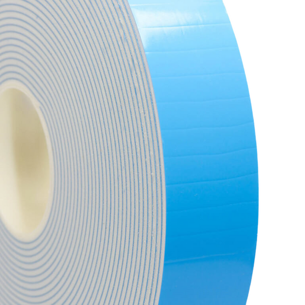 Foam Cleanroom Tape:. Double Sided, Permanent Adhesive, ISO 7 - ISO 8, White, Price Per Roll, WW-0410WH-P4S